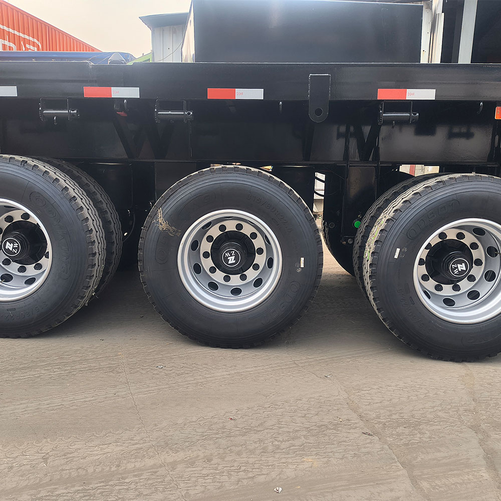 3 Axle Flatbed Semi Trailer
