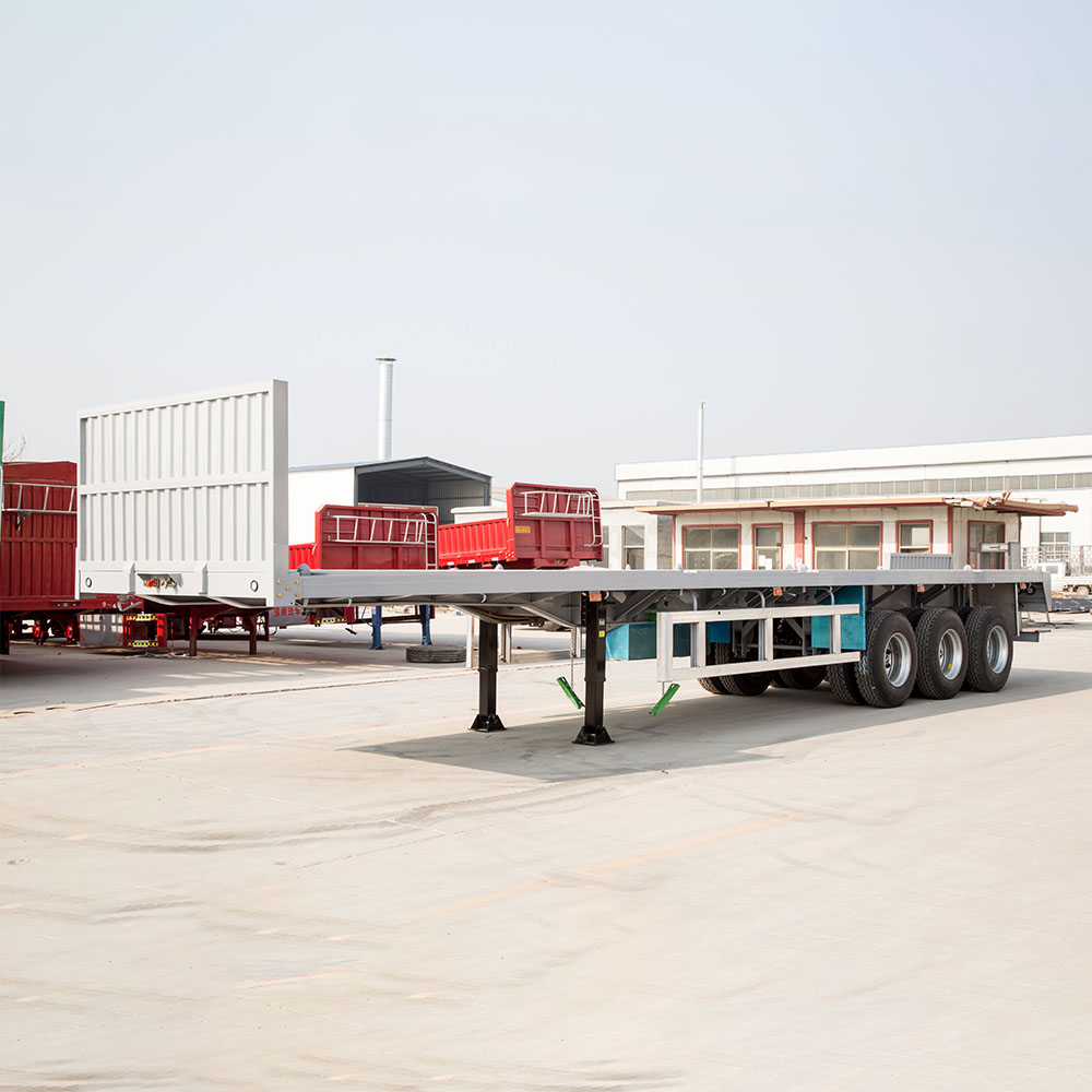Heavy Duty 40ft Flatbed Semi Trailer