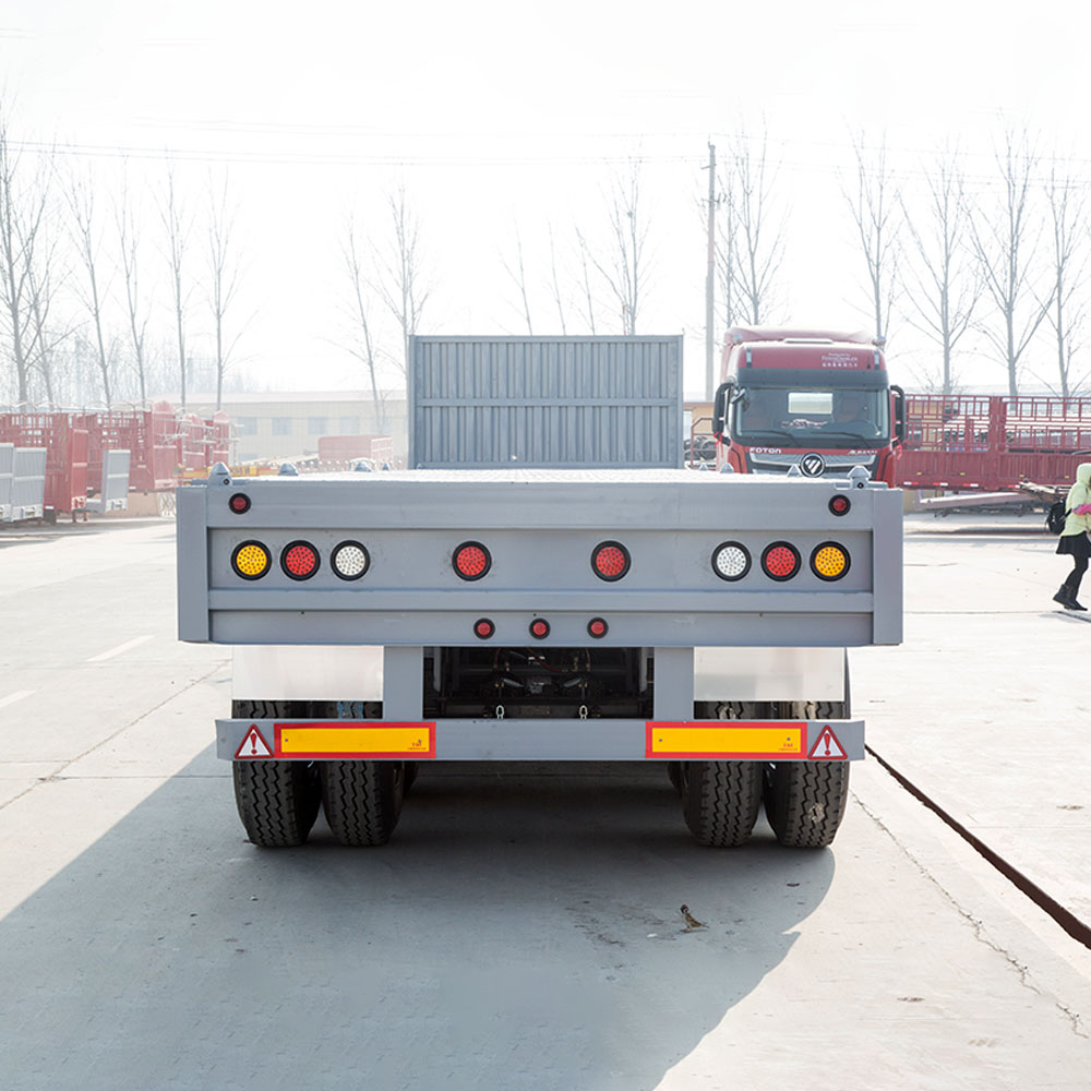 Heavy Duty 40ft Flatbed Semi Trailer