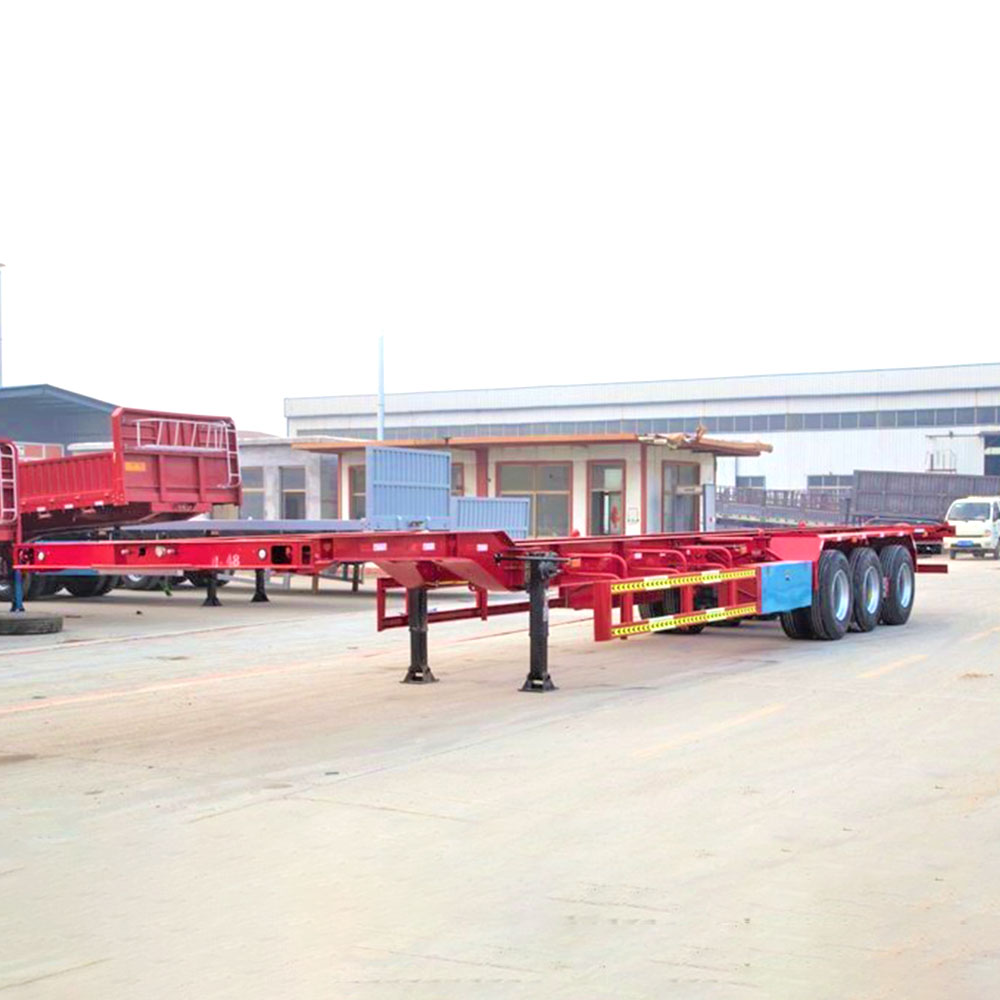 3 Axle 20FT Container Skeleton Trailer