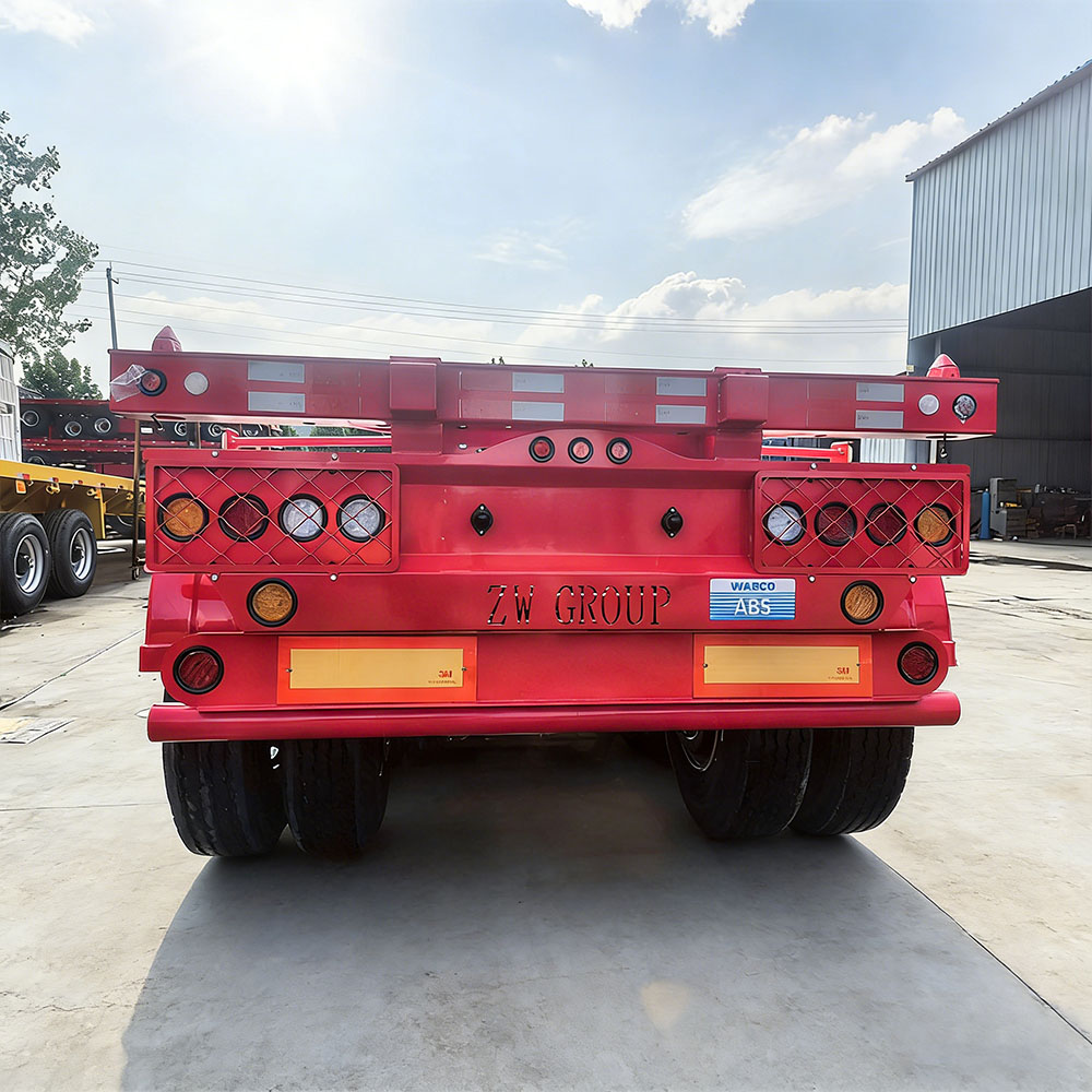 Heavy Duty 3 Axle 40FT Skeleton Trailer