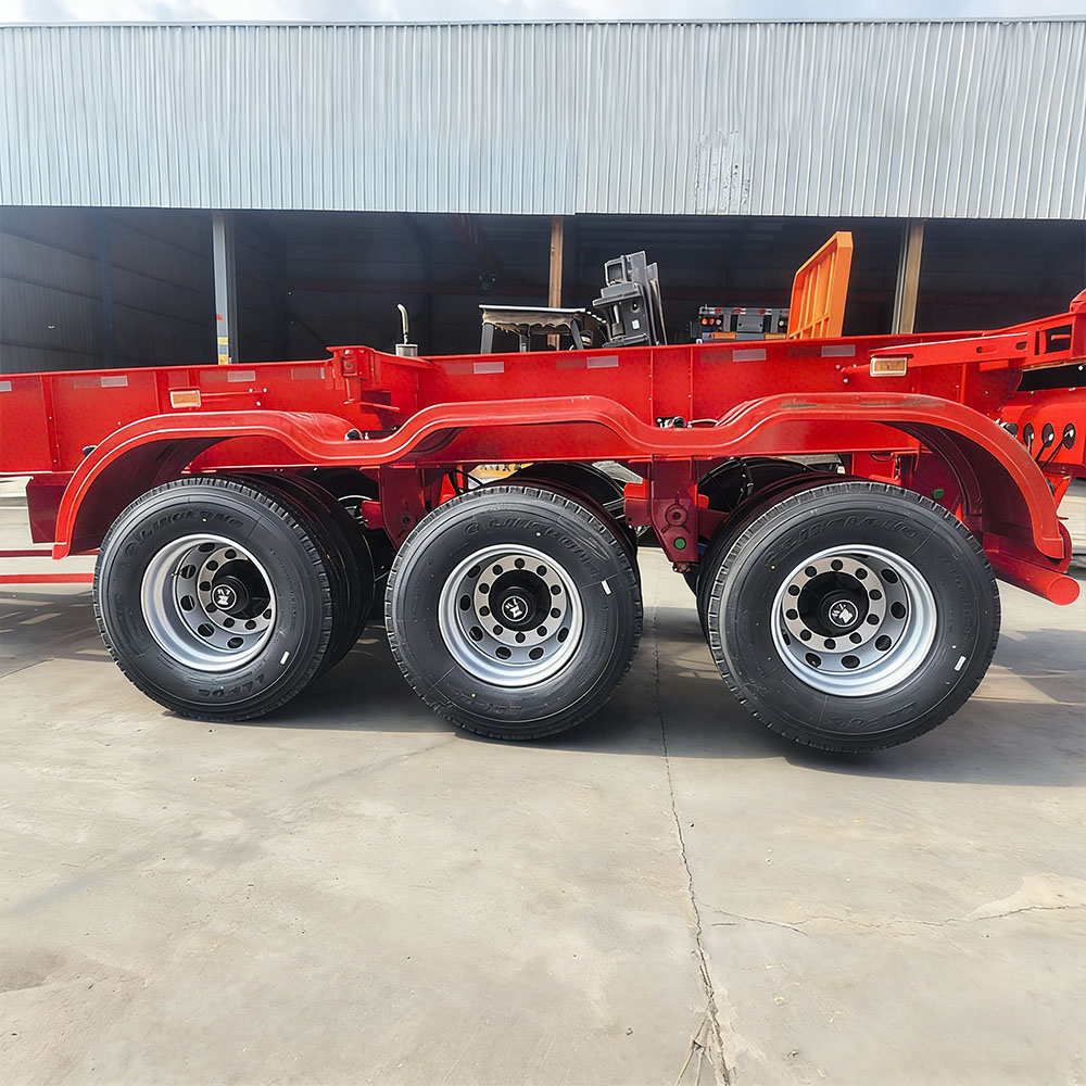 Heavy Duty 3 Axle 40FT Skeleton Trailer