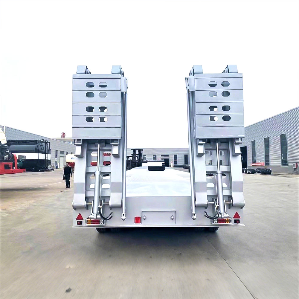 4 Axle Lowbed Semi Trailer