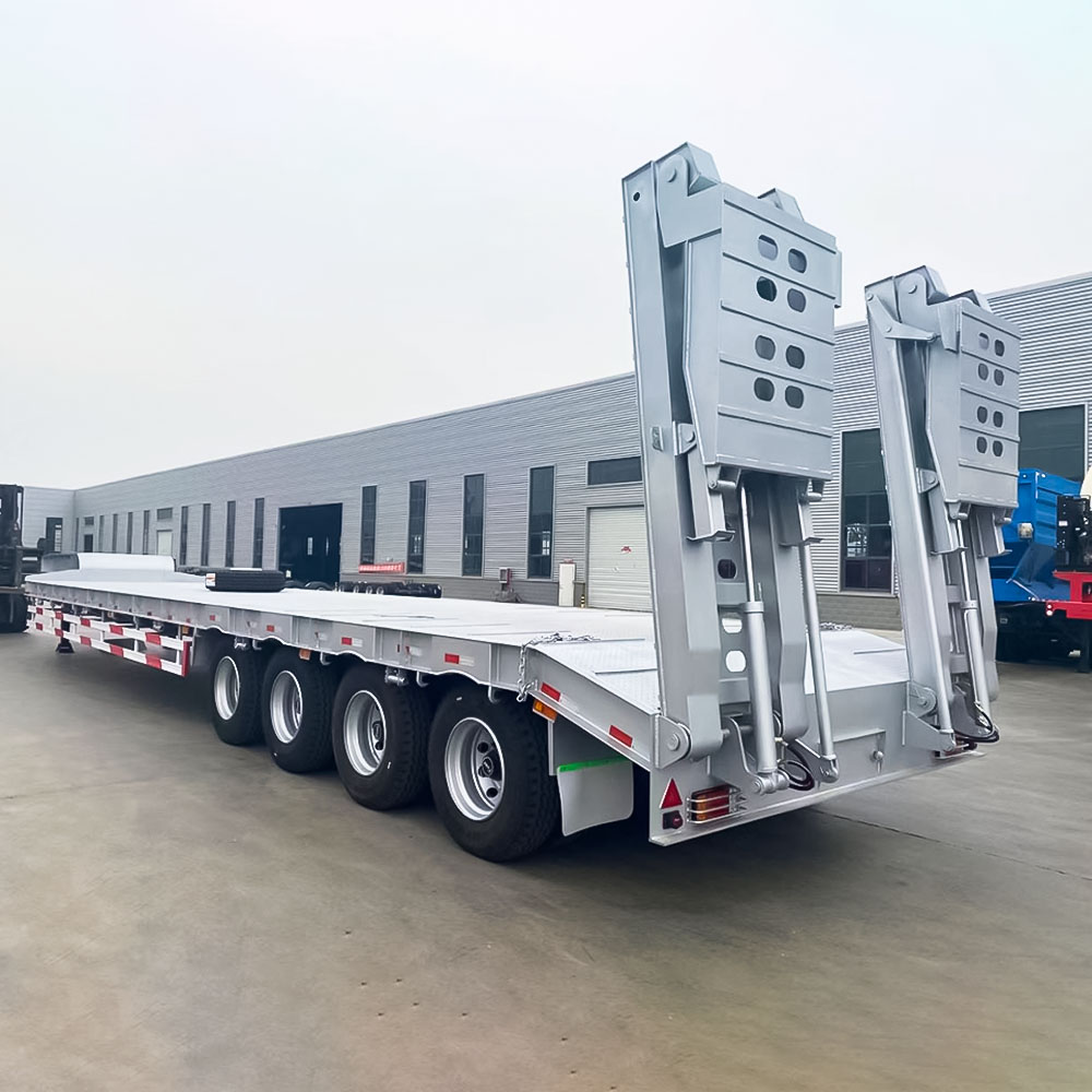 4 Axle Lowbed Semi Trailer