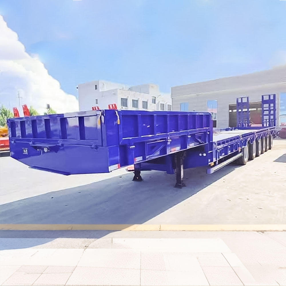 6 Axle Lowbed Semi Trailer