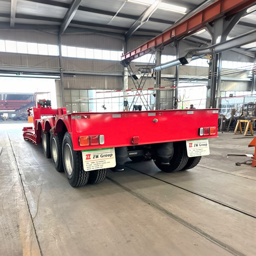 3 Axle Removable Gooseneck Trailer