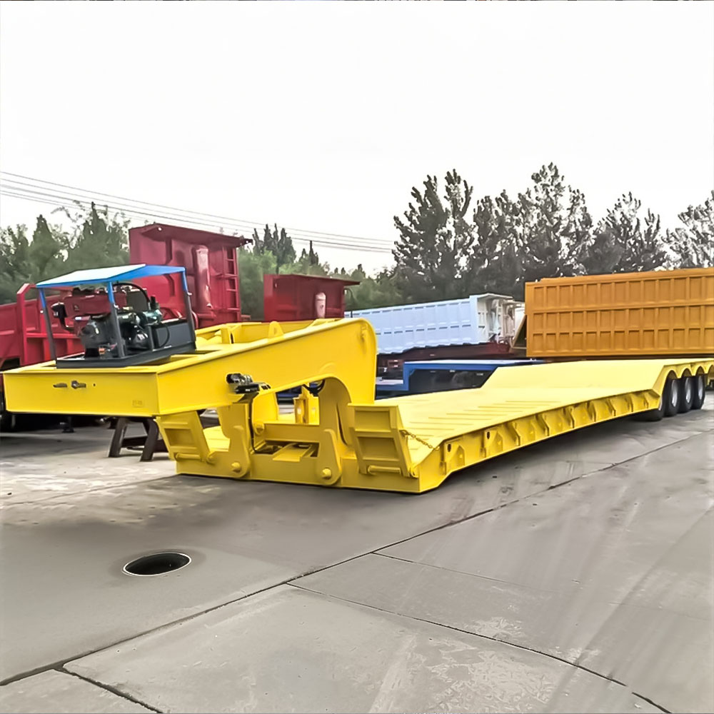 4 Axle 100T Removable Gooseneck Trailer