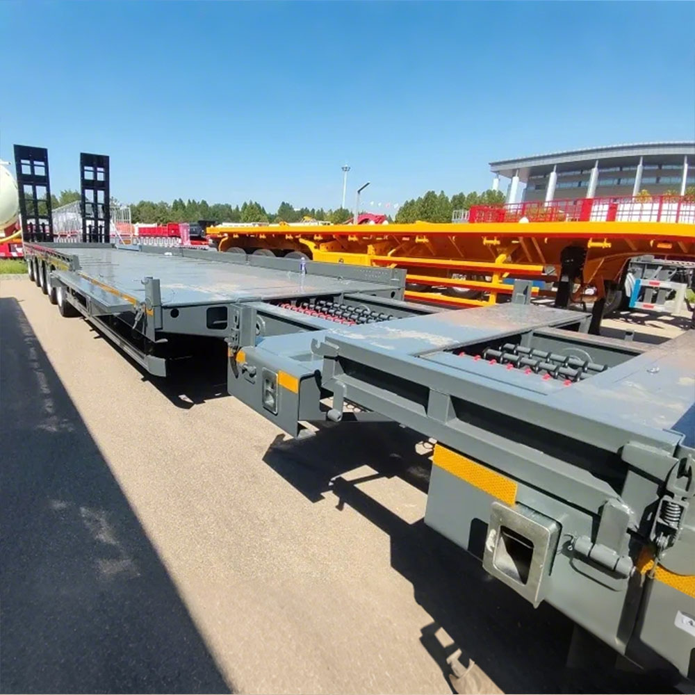 5-Axle Extendable Low Loader Semi Trailer