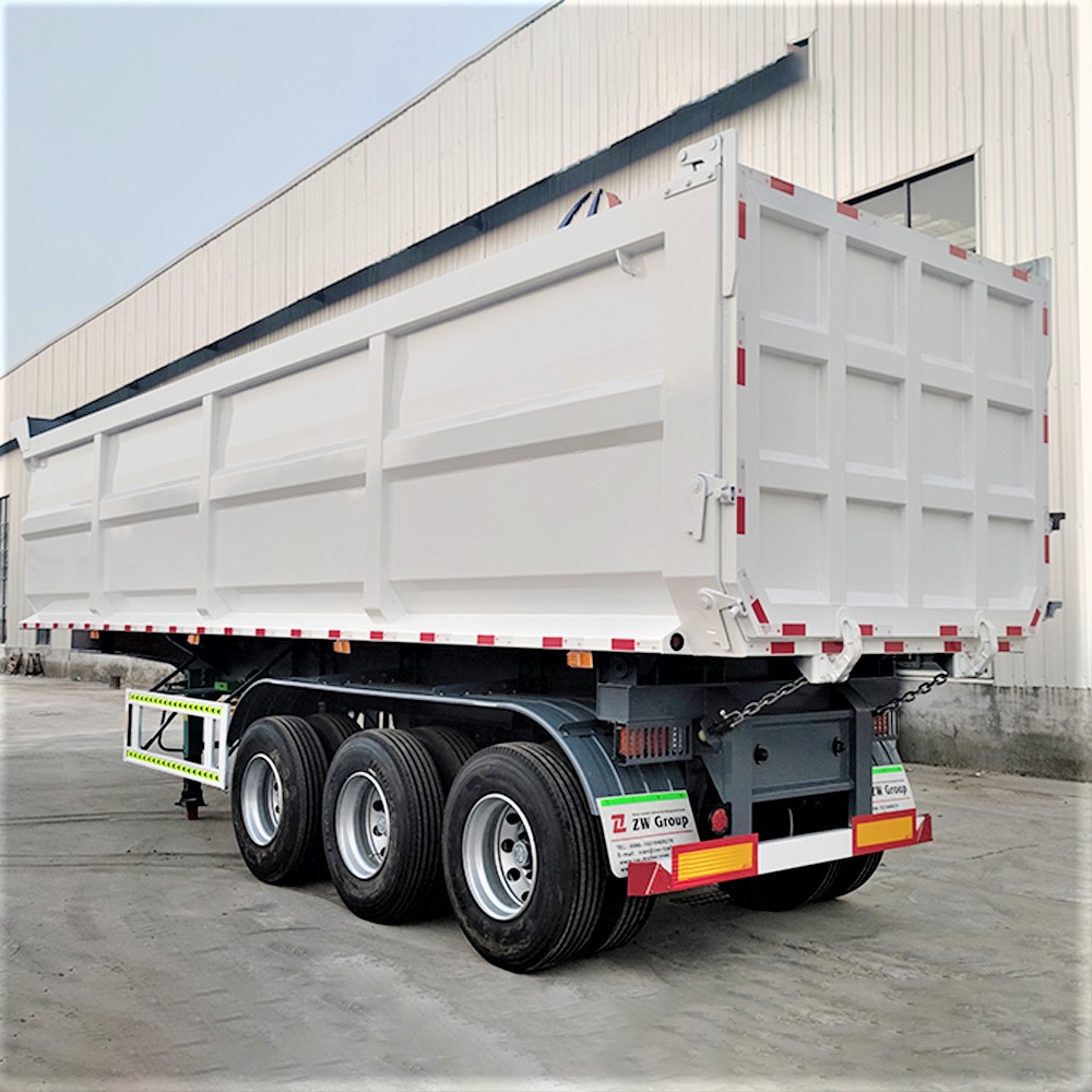 Heavy Duty 3 Axle 45CBM Tipper Trailer