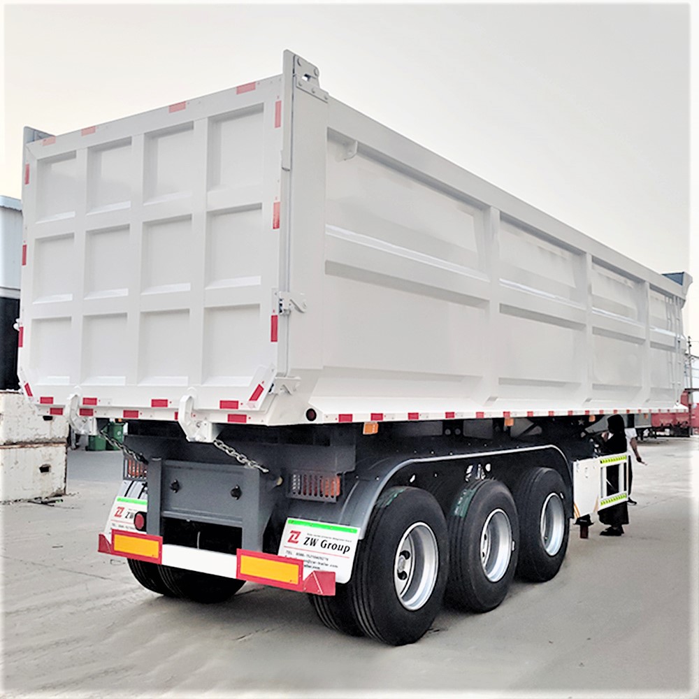 Heavy Duty 3 Axle 45CBM Tipper Trailer