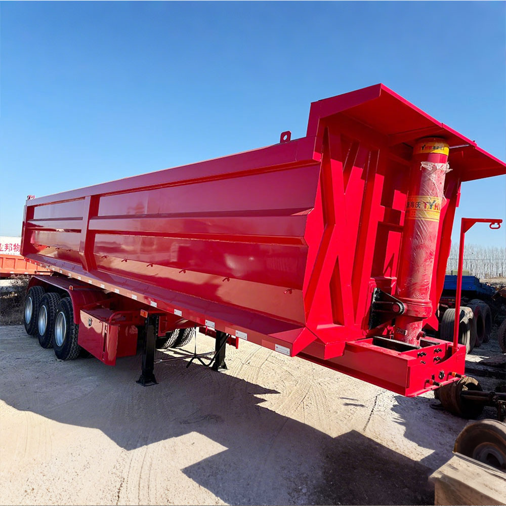 3 Axle 35CBM Dump Semi Trailer