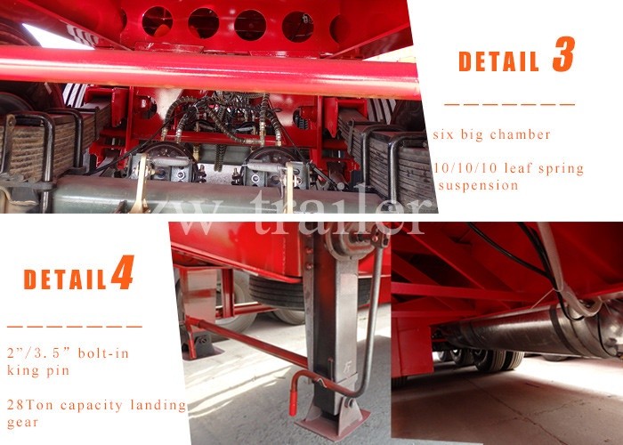 3 axle side wall cargo trailer