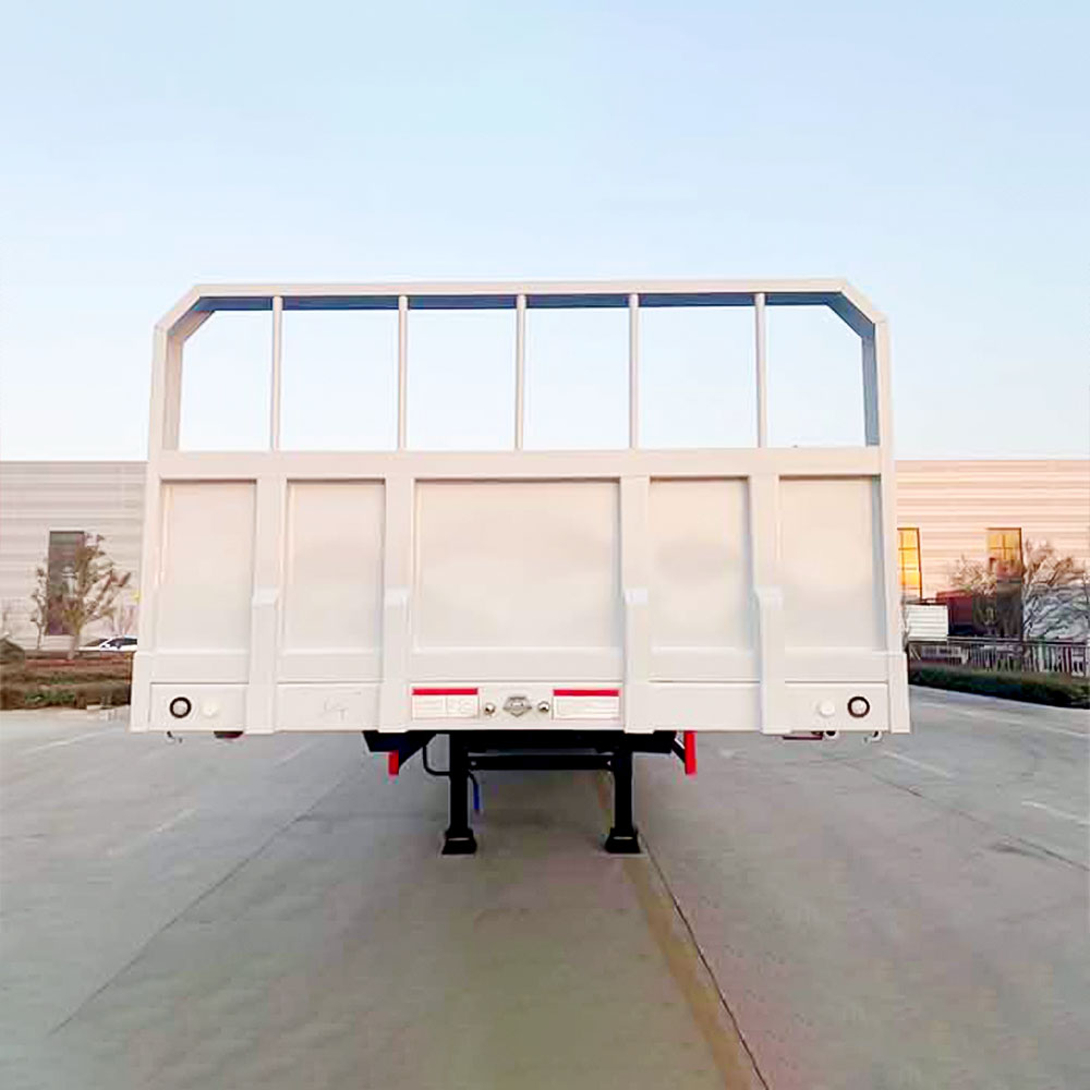 3-Axle Side Wall Cargo Semi Trailer