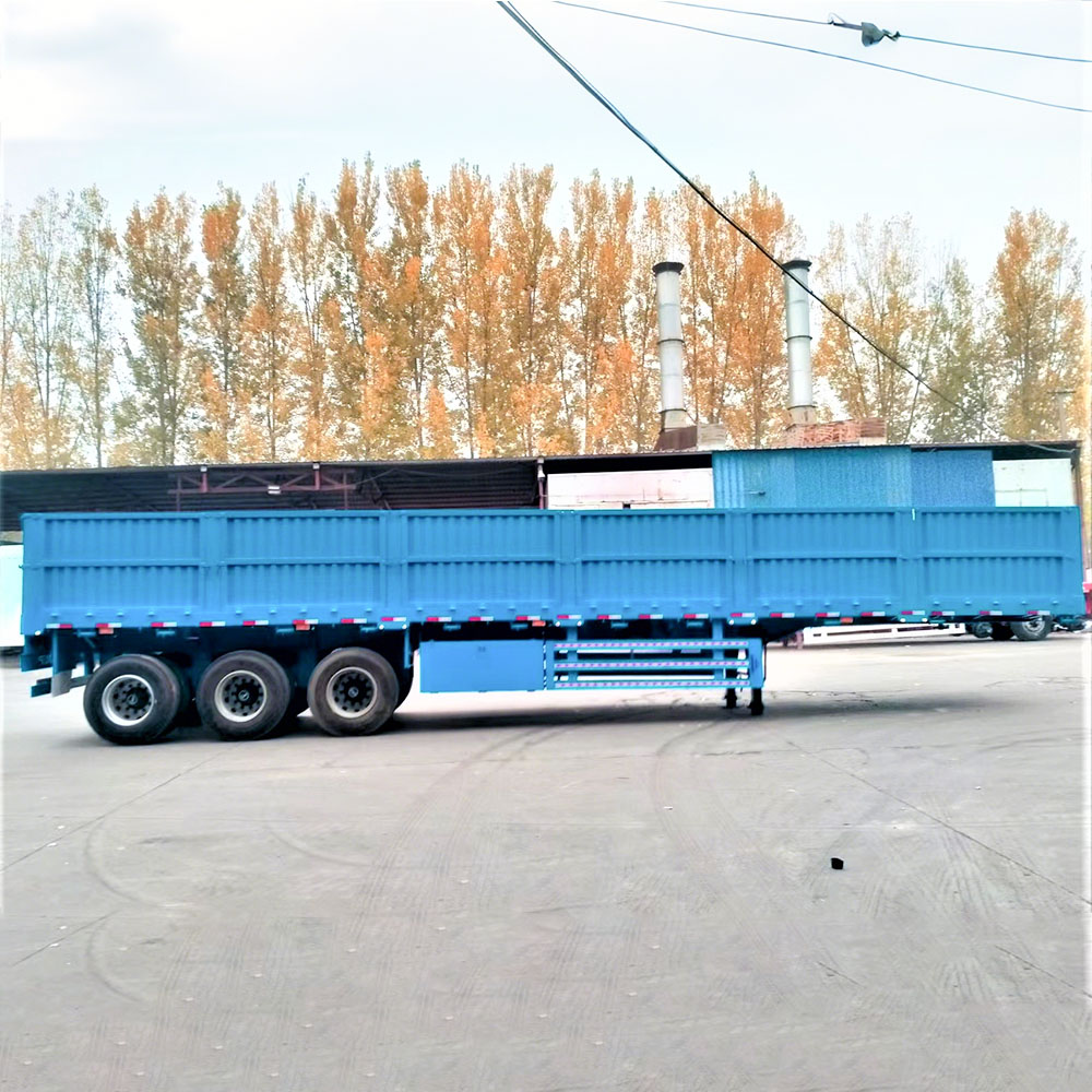 3 Axle Bulk Side Wall Semi Trailer