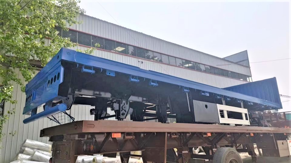 Full Drawbar Flatbed Cargo Trailer