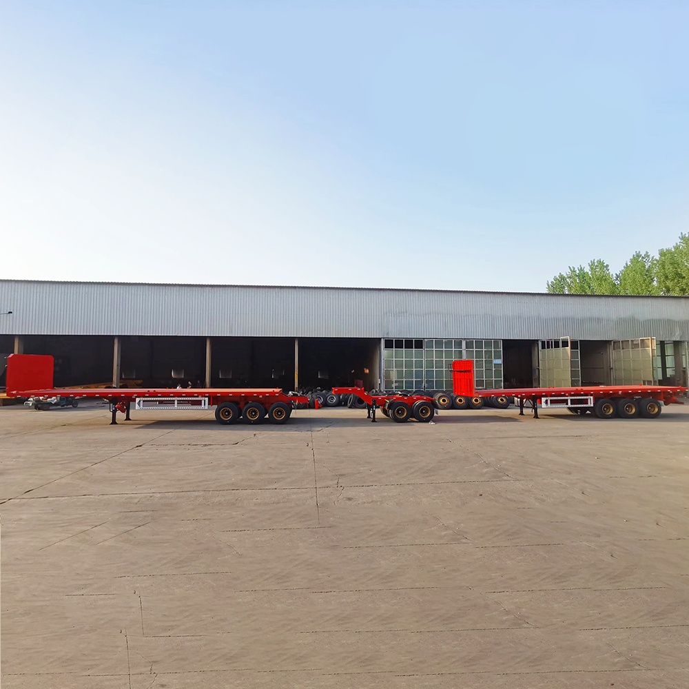 Tri Axle Superlink Flatbed Cargo Trailer
