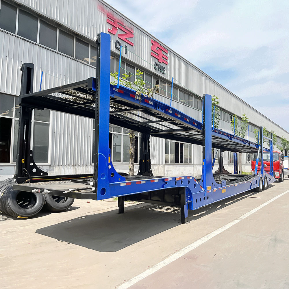 Heavy Duty Double Deck 8-Car Carrier Trailer
