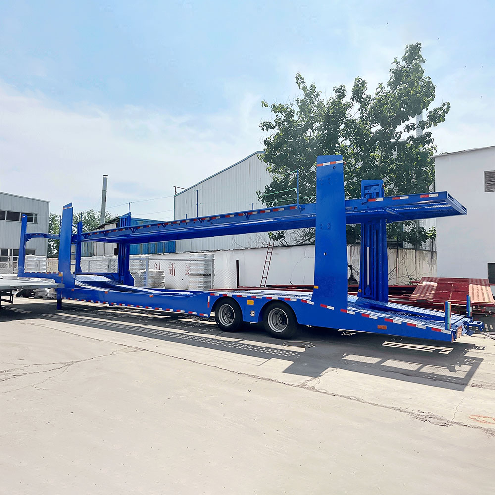 Heavy Duty Double Deck 8-Car Carrier Trailer