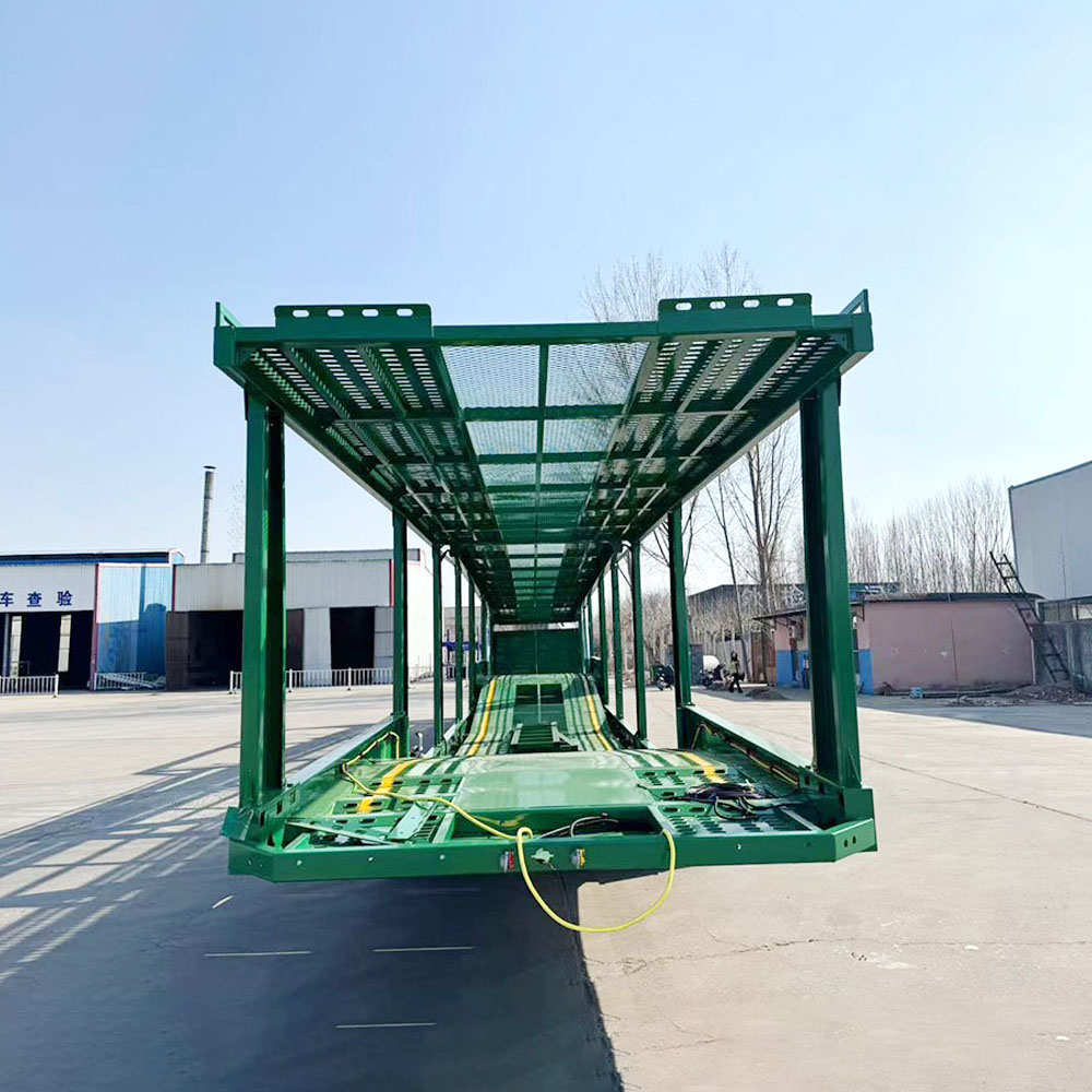 2 Axle 8-Car Vehicle Transport Trailer