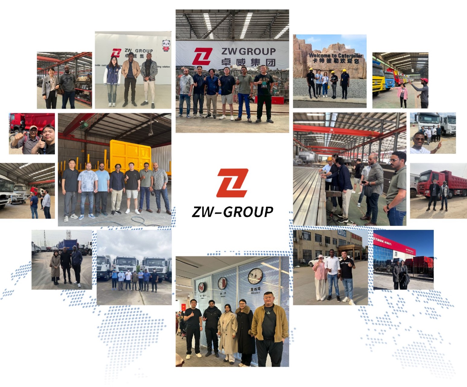 ZW Group Factory Tour with Overseas Customers
