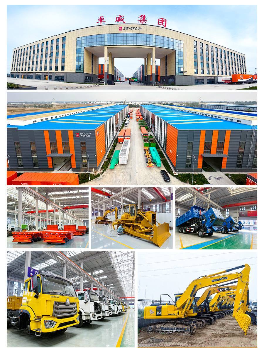 ZW Group manufacturing plant headquarters heavy trucks and construction machinery production workshop A