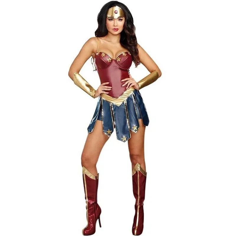 Wonder Woman Costume – Heroic Cosplay Outfit for Girls & Women