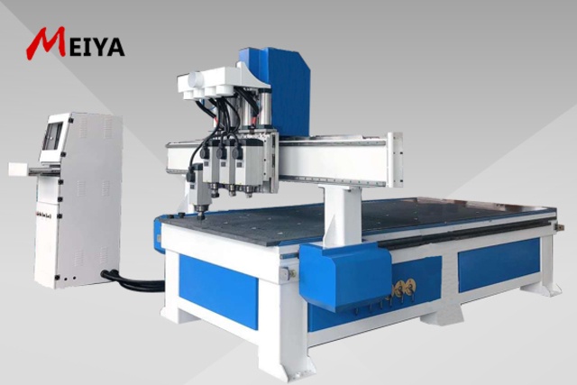 Multi spindles wooden door making machine atc wood cnc router for sale