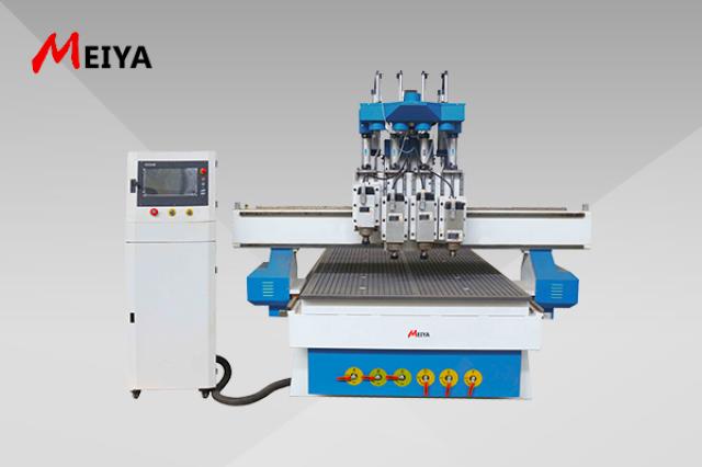 Wooden Door Making Cnc Router Cutting Machine With Four Spindles