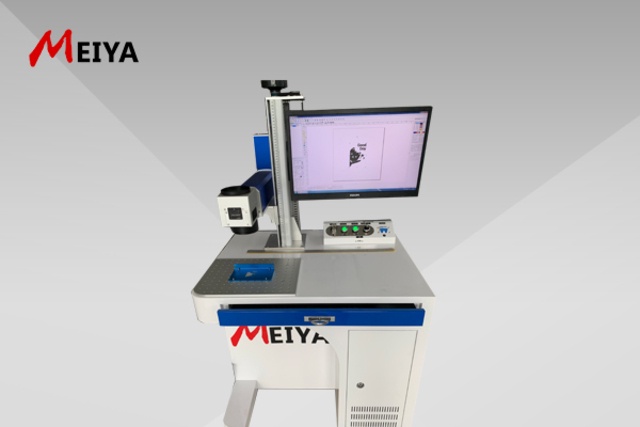 50W Stainless steel metal fiber laser marking machine for aluminum metal etc