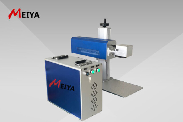 Factory new model RF metal tube CO2 laser marking wood jeans acrylic leather paper bam