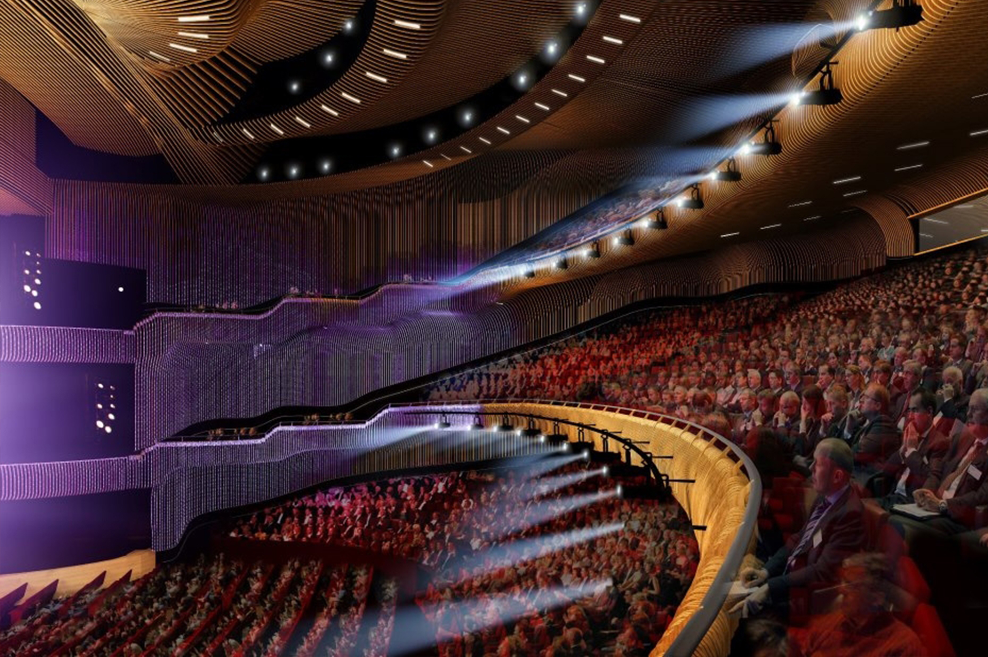 Theater Auditorium Stage Lighting Case