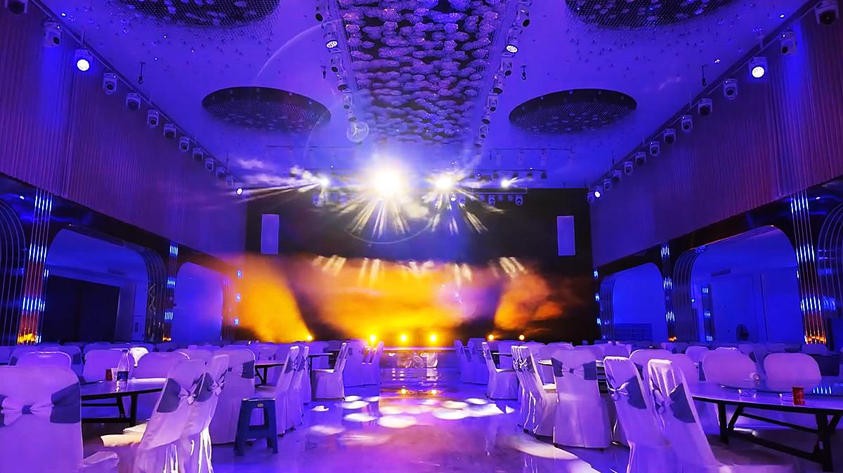 Hangzhou Tonglu Daye Hotel Banquet Hall Lighting and Sound System