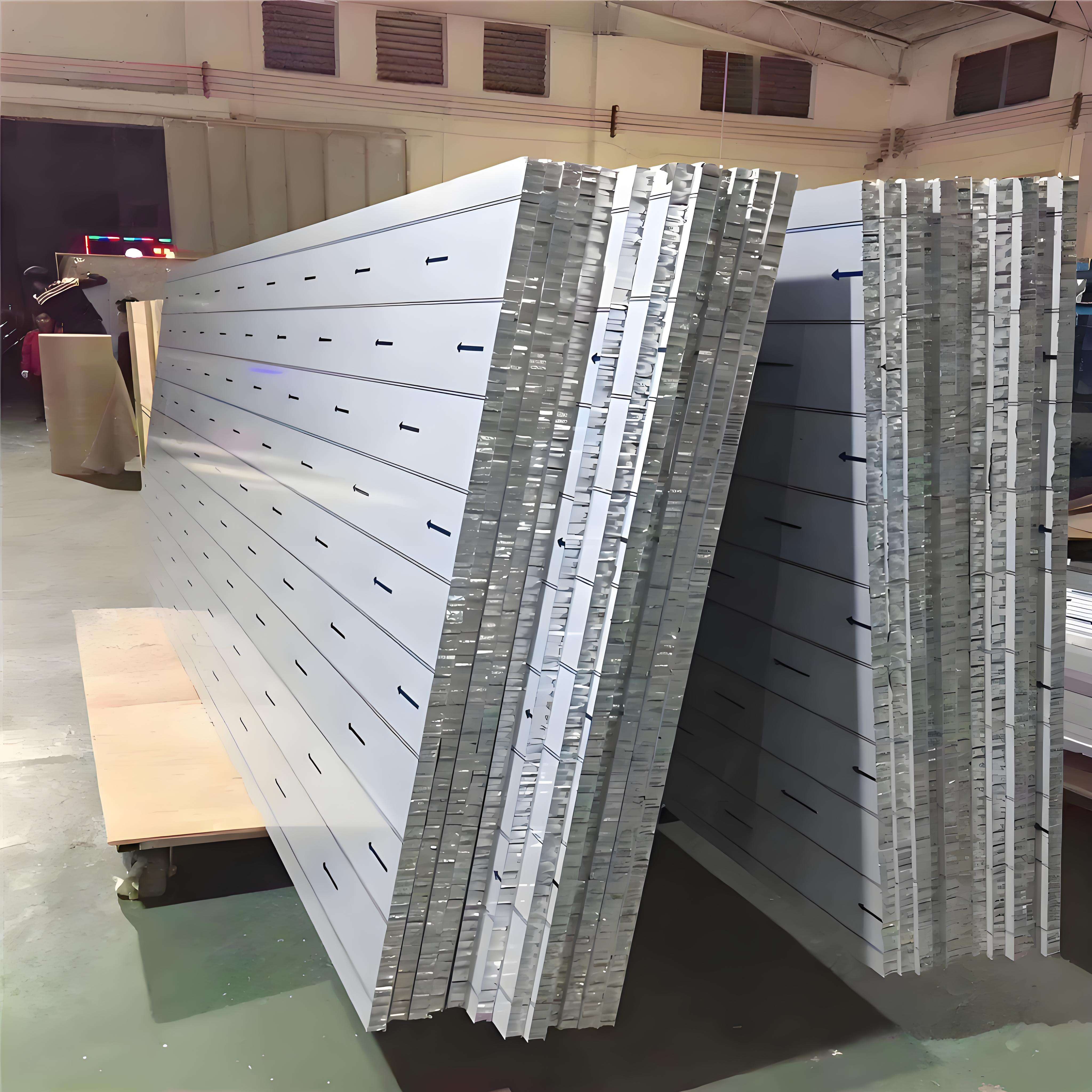 Modern Design Style Aluminum Curved Ceiling with Honeycomb Core