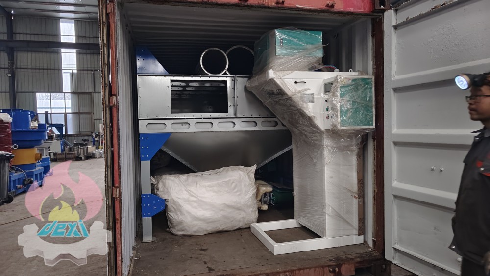 Deliver Hammer Mill Dust Collector System and Pellet Packing Machine to Indonesia