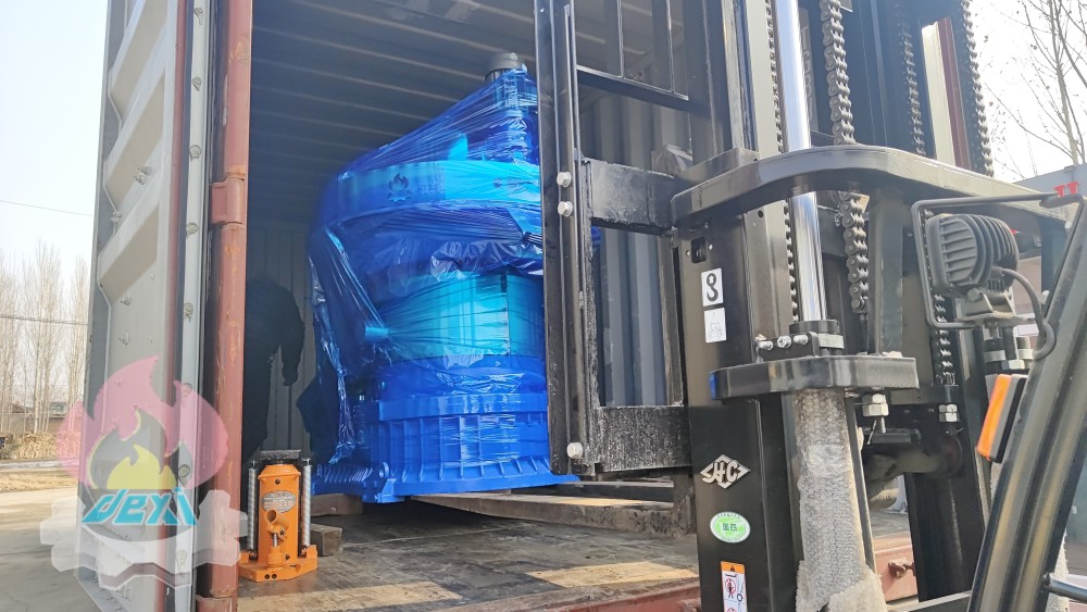 Deliver XGJ560 Wood Pellet Machine to India