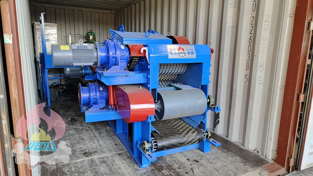 Deliver 5-8T/H Drum Wood Chipper to Sri Lanka