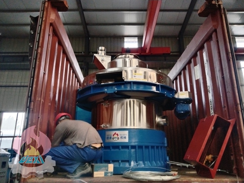 Deliver XGJ2-850P Wood Pellet Machine and GXP80X130 Hammer Mill to Indonesia