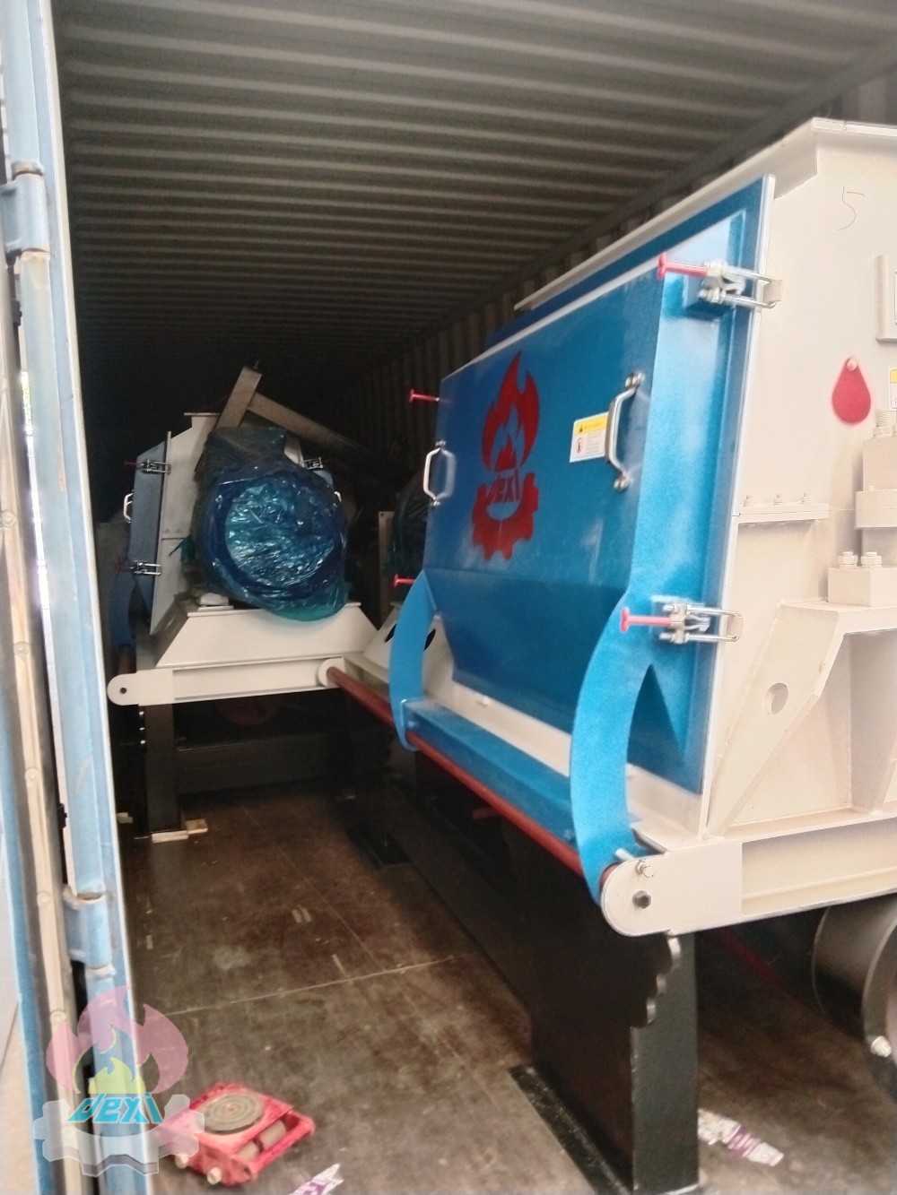 Deliver 4 sets of GXP80X130 Hammer Mill to India 