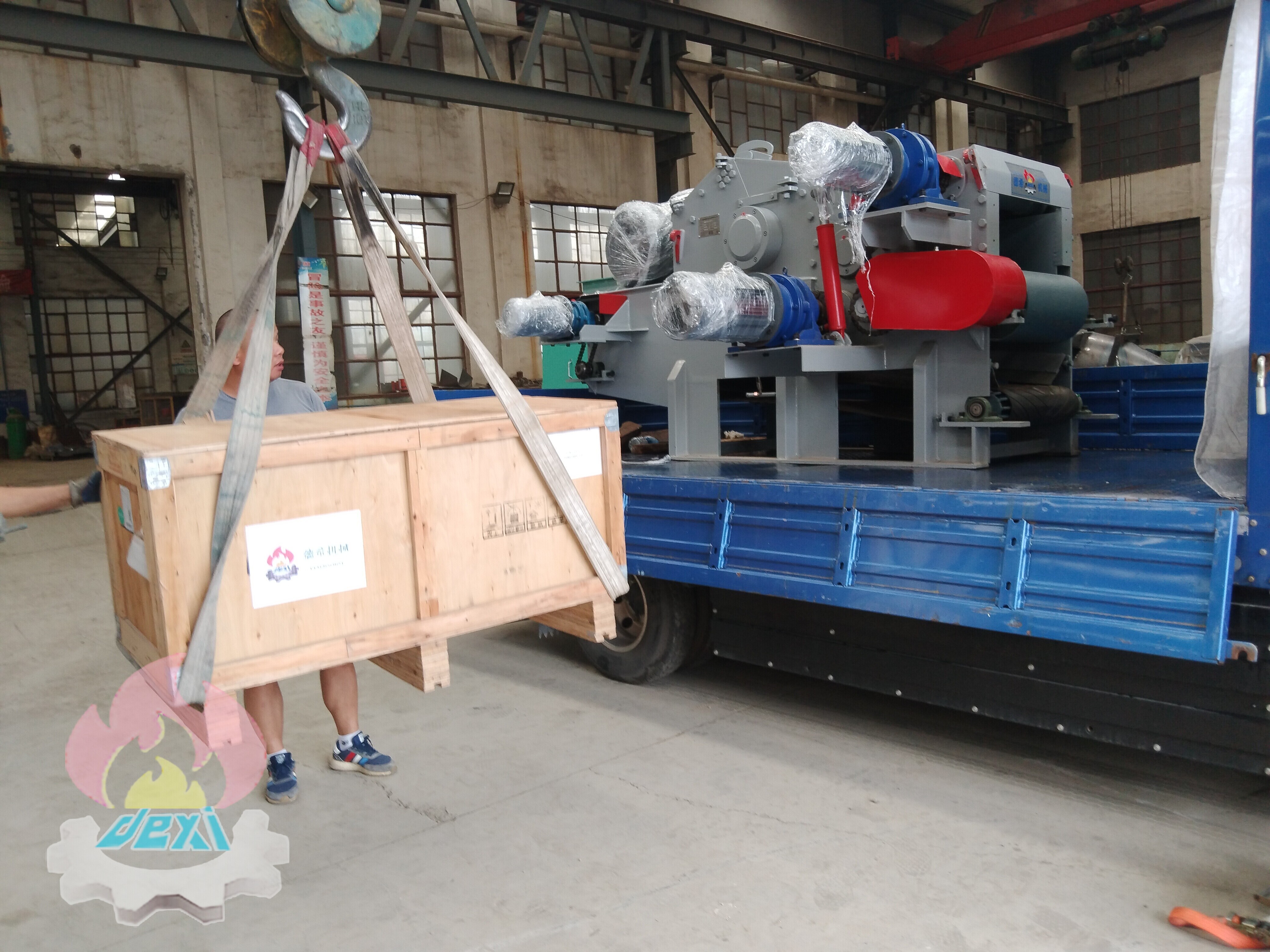 Deliver GX216 Wood Chipper to Russia 