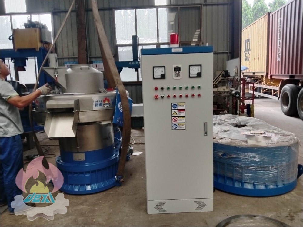 Deliver XGJ560P Wood Pellet Machine and Spare Parts to India Deliver XGJ560P Wood Pellet Machine and Spare Parts to India