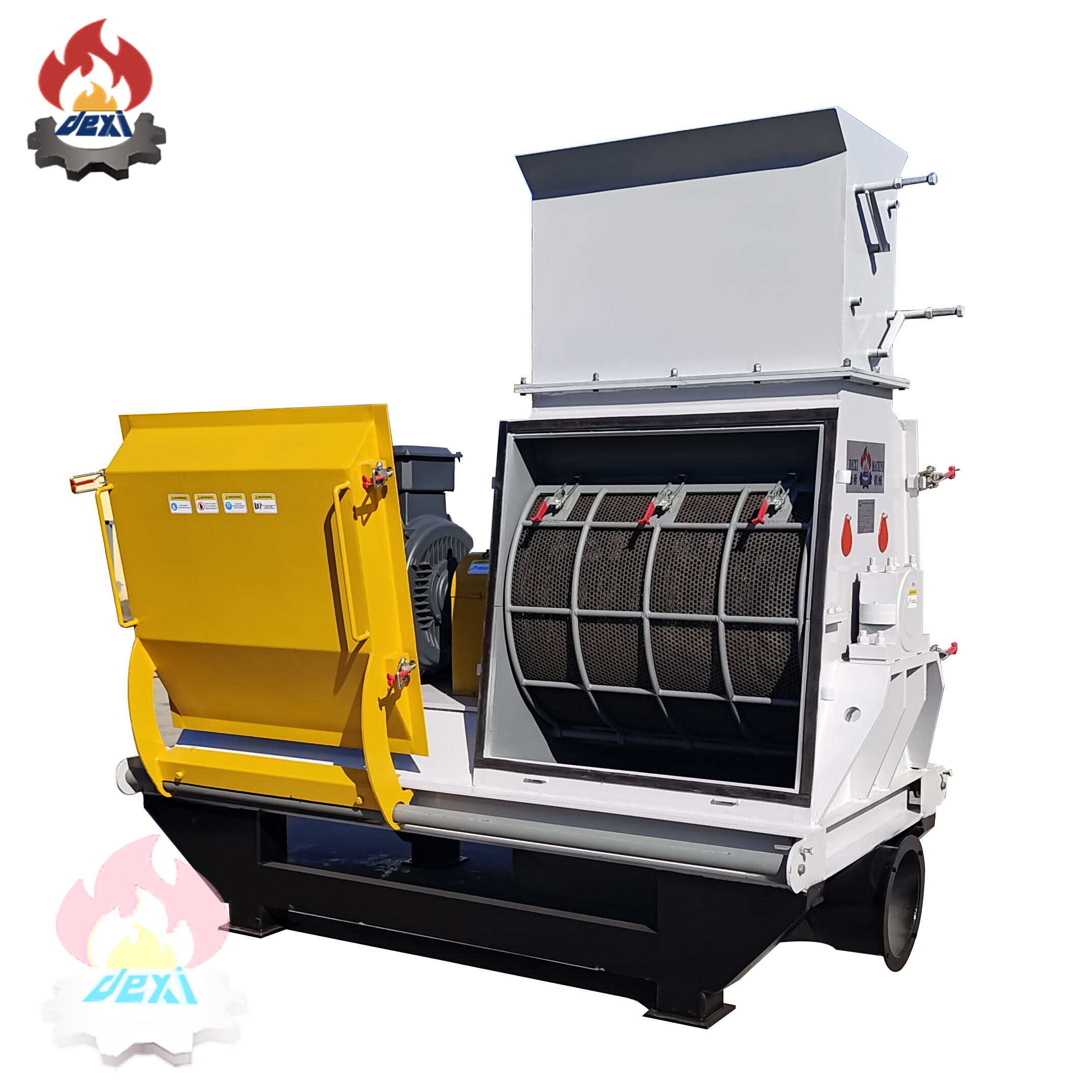 Chip Mill Machine 2000-3000KG/Hour GXP65x75 High Efficiency Hammer Mill for Agriculture ...