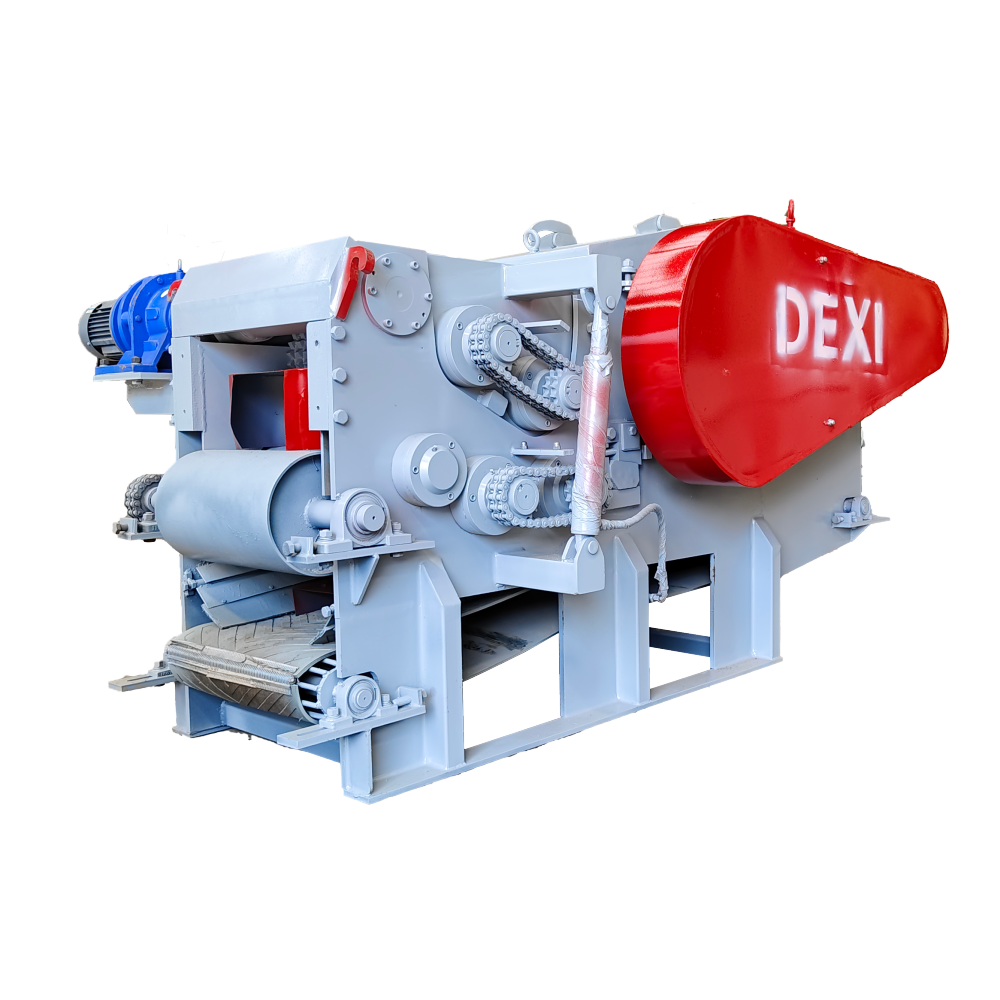 DEXI Brand Drum Wood Chipper With CE/SGS Certificate Wood Chipper For Crushing Wood Chips