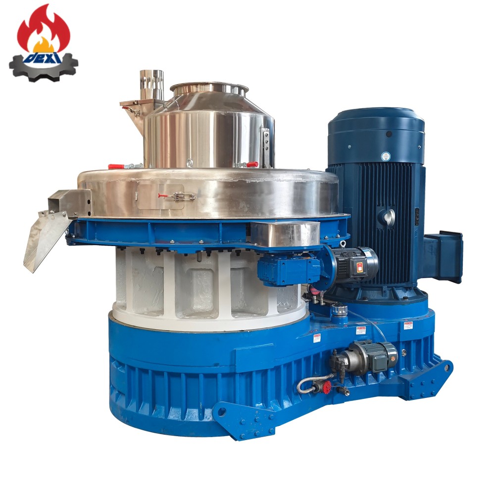 DEXI Capacity 3.3-4.5 Ton Per Hour XGJ850P 250KW Biomass Wood Sawdust / Rice Husk / Mustard Husk / Bagasse / Straw/ Pellet Machine And Pellet Maker Pellet Production Line
