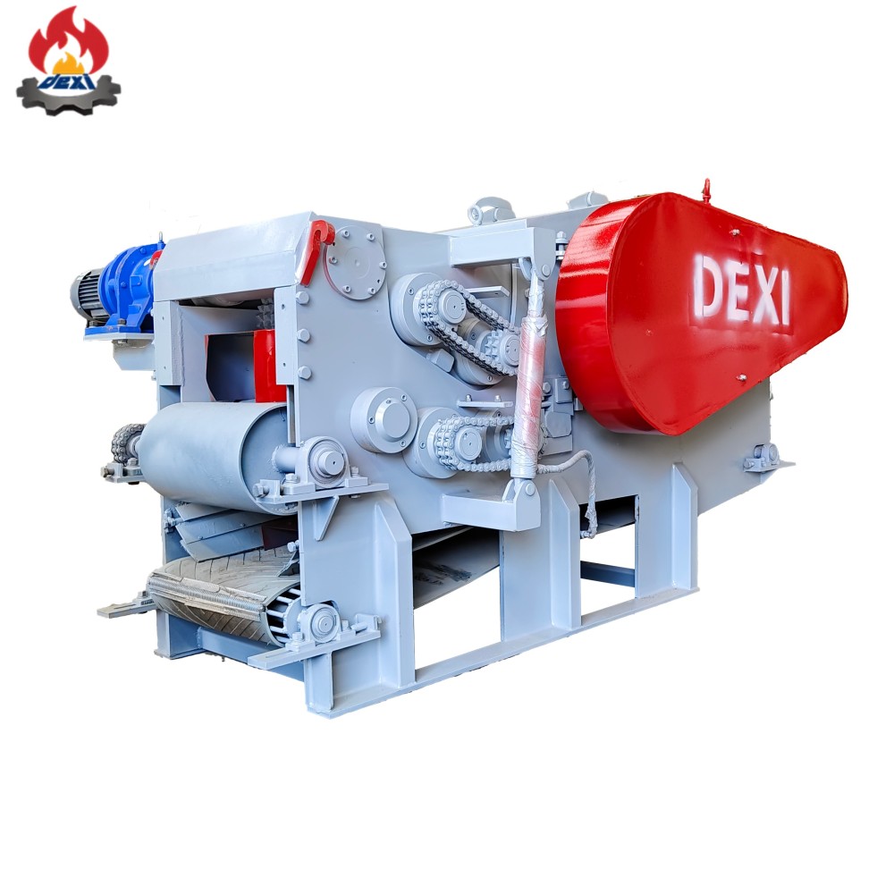 DEXI Brand Drum Wood Chipper With CE/SGS Certificate Wood Chipper For Crushing Wood Chips