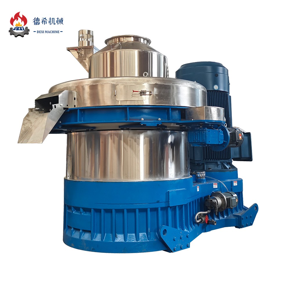 DEXI Capacity 3.3-4.5 Ton Per Hour XGJ850P 250KW Biomass Wood Sawdust / Rice Husk / Mustard Husk / Bagasse / Straw/ Pellet Machine And Pellet Maker Pellet Production Line