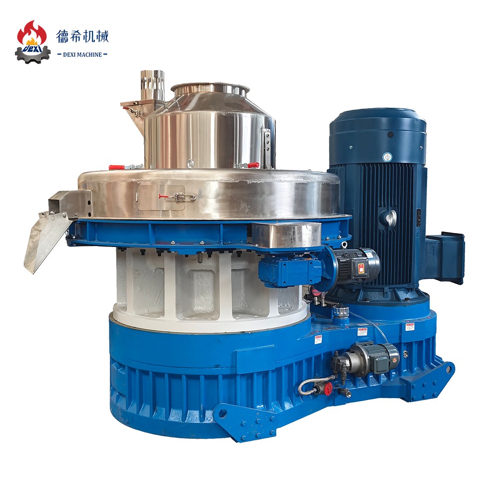 DEXI Capacity 3.3-4.5 Ton Per Hour XGJ850P 250KW Biomass Wood Sawdust / Rice Husk / Mustard Husk / Bagasse / Straw/ Pellet Machine And Pellet Maker Pellet Production Line