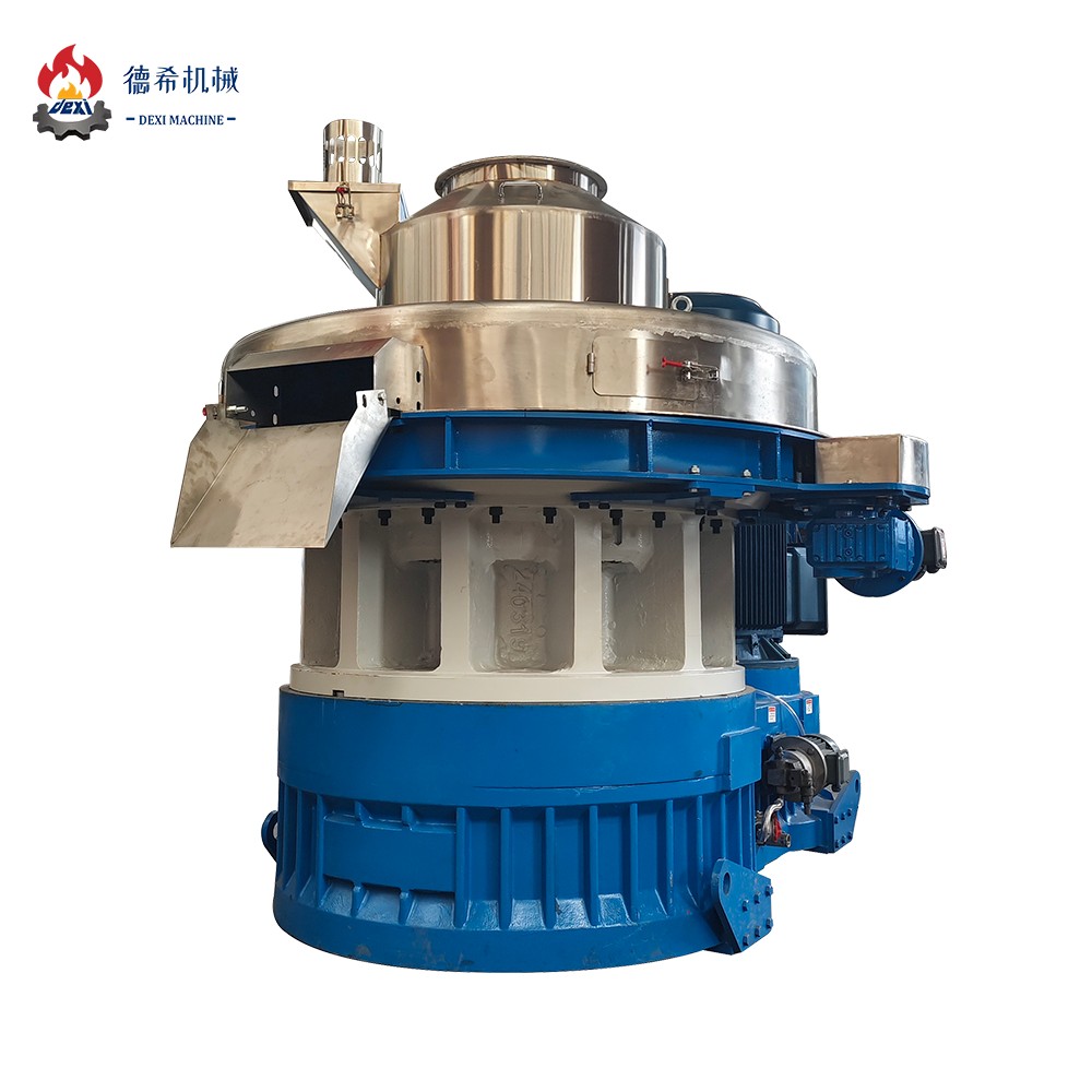 DEXI Capacity 3.3-4.5 Ton Per Hour XGJ850P 250KW Biomass Wood Sawdust / Rice Husk / Mustard Husk / Bagasse / Straw/ Pellet Machine And Pellet Maker Pellet Production Line