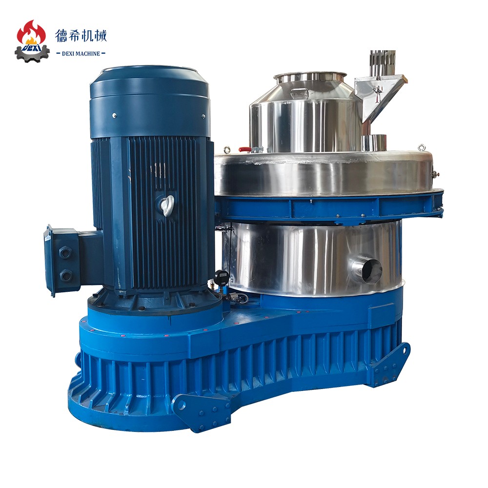 DEXI Capacity 3.3-4.5 Ton Per Hour XGJ850P 250KW Biomass Wood Sawdust / Rice Husk / Mustard Husk / Bagasse / Straw/ Pellet Machine And Pellet Maker Pellet Production Line
