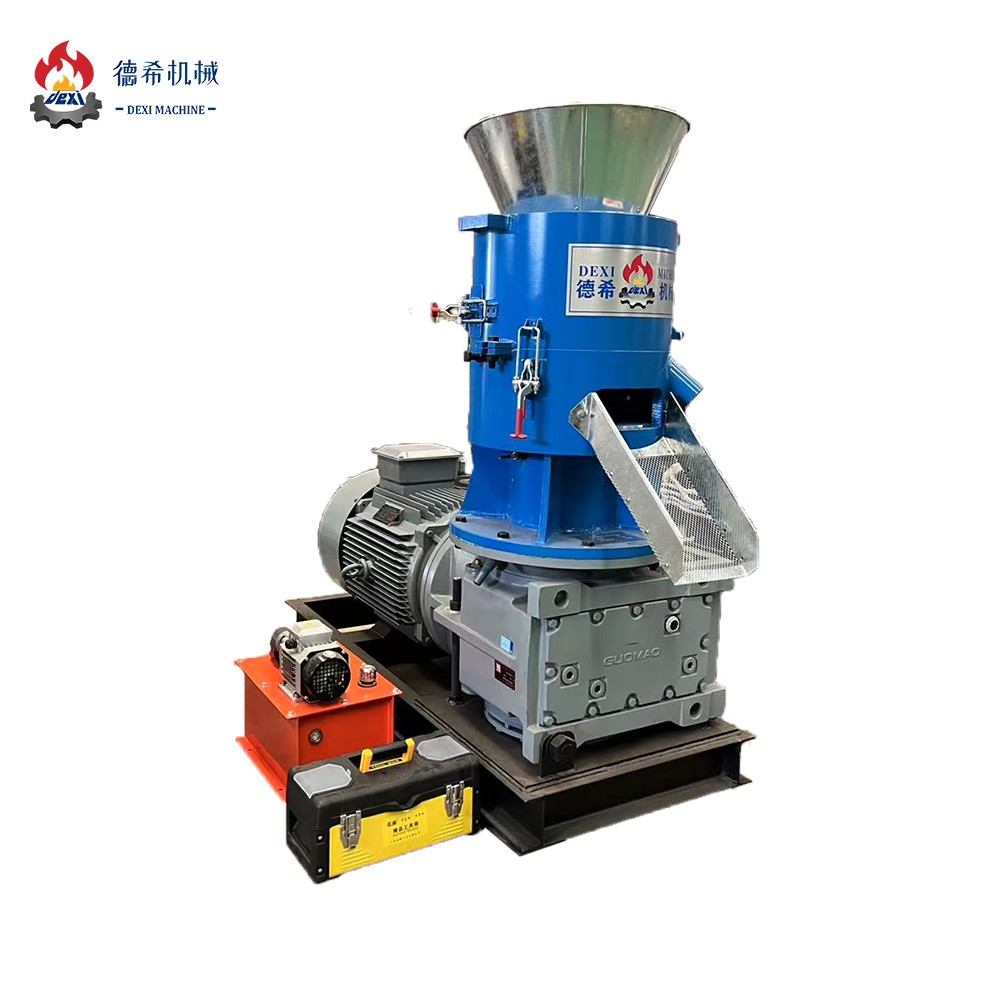 SKJ2-250A Flat Die Biomass Wood Sawdust Rice Peanut Coconut Pellet Mill