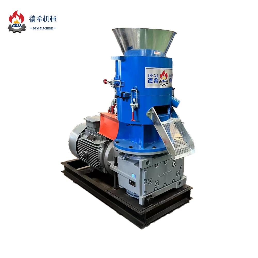 SKJ2-250A Flat Die Biomass Wood Sawdust Rice Peanut Coconut Pellet Mill
